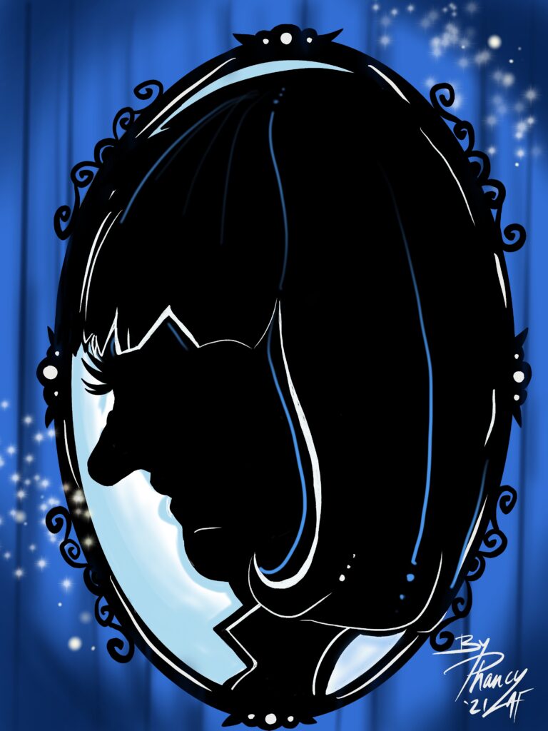 Silhouette Caricatures with Frames