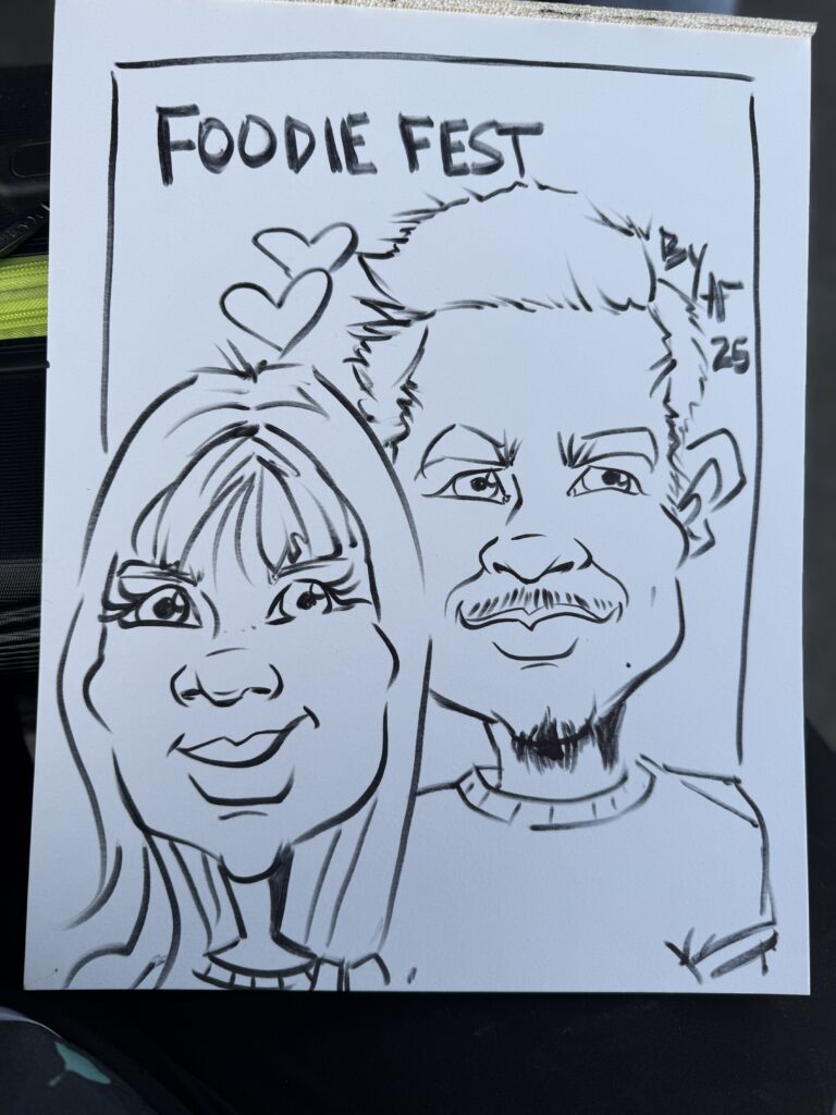 Caricature Artist for Events and Parties