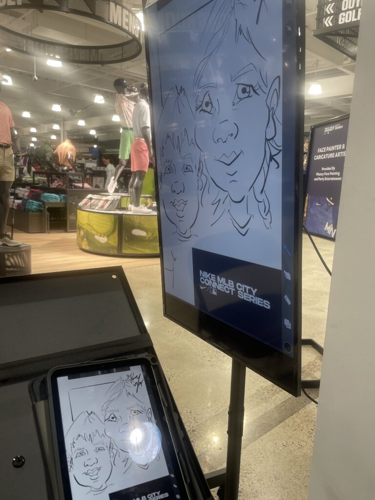 Digital Caricatures Portrait Drawings for Events and Activations Minnesota